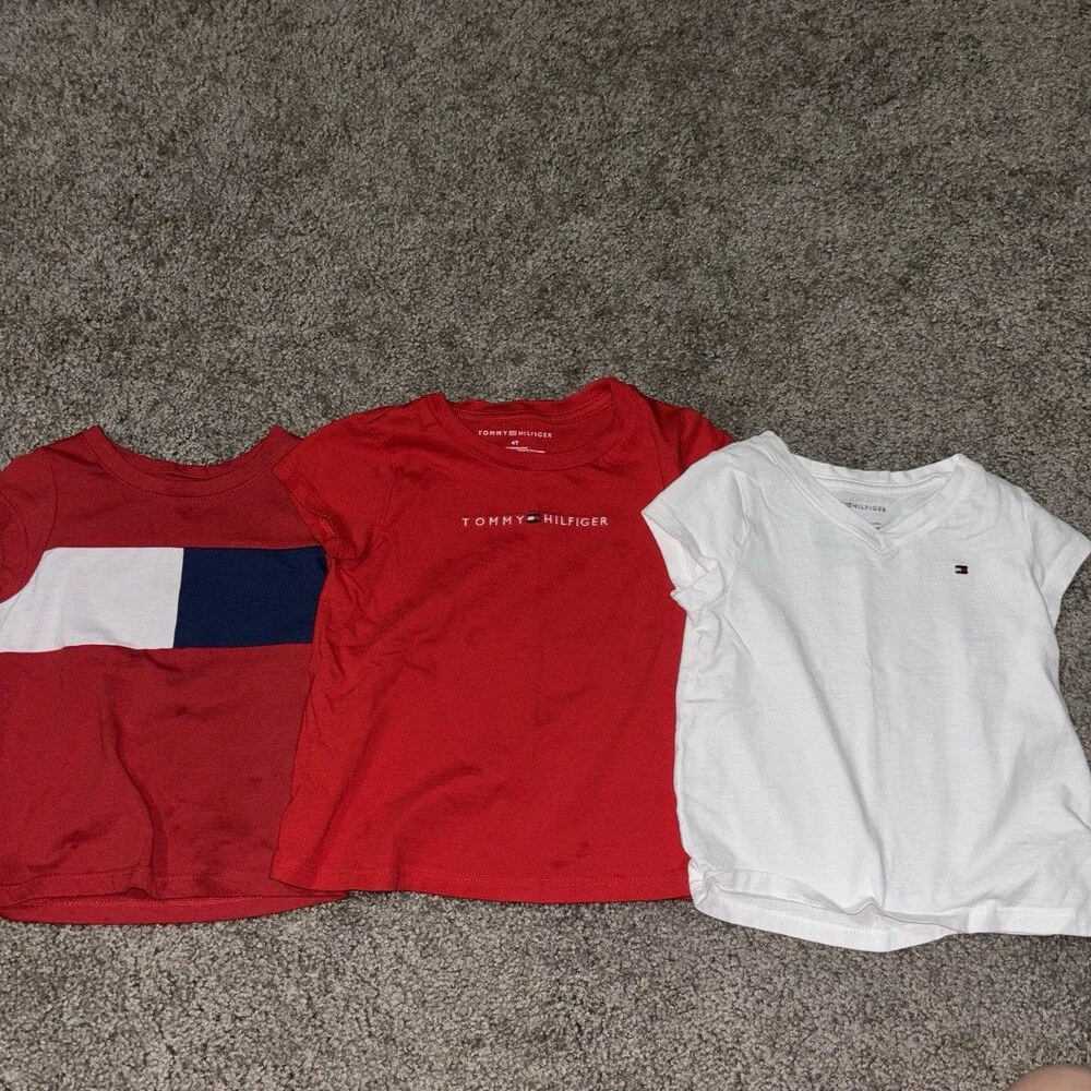 Tommy Hilifiger Toddler Girls Tops Size 4T